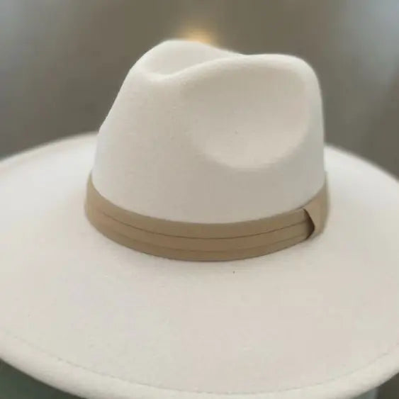 Vegan Felt Fedora Hat